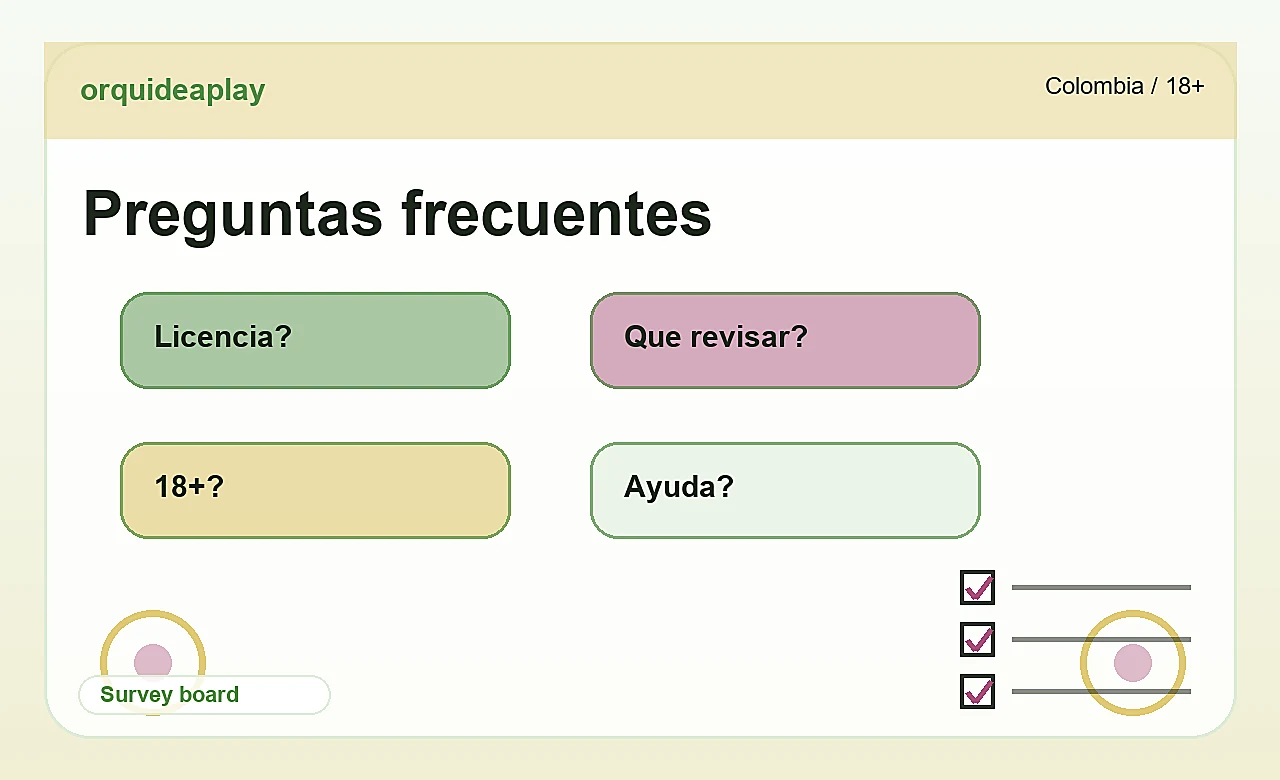 Preguntas frecuentes de orquideaplay
